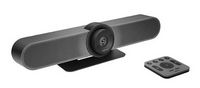 Logitech - MeetUp 4K Ultra HD Video Conferencing Camera for Small Conference Rooms - Black