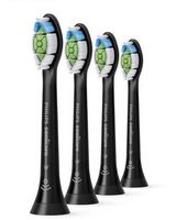 Philips Sonicare - DiamondClean Replacement Toothbrush Heads (4-pack) - Black