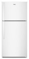 Whirlpool - 30 in. Wide 19.2 cu. ft. Top-Freezer Refrigerator with Total Coverage Cooling - White