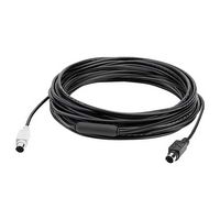 33 ft Extender Cable for Logitech GROUP Conference System - Black