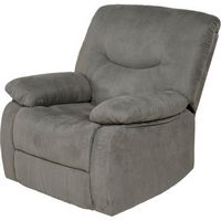 Relaxzen - Rocker Recliner Chair - Gray