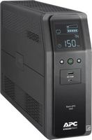APC - Back-UPS Pro 1500VA 10-Outlet/2-USB Battery Back-Up and Surge Protector - Black