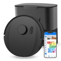 bObsweep - UltraVision Pet Self-Empty Robot Vacuum &amp; Mop, 180-Day Capacity, 13,000 Pa Suction, Ob...