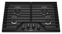 Whirlpool - 30&quot; Gas Cooktop - Black