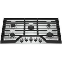 Whirlpool - 36&quot; Gas Cooktop - Stainless steel