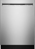 KitchenAid - 24&quot; Front Control Tall Tub Built-In Dishwasher with Stainless Steel Tub - Stainless ...