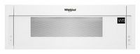 Whirlpool - 1.1 Cu. Ft. Low Profile Over-the-Range Microwave Hood Combination - White