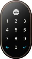 Nest x Yale - Smart Lock Wi-Fi Replacement Deadbolt with App/Keypad/Voice assistant Access - Oil ...