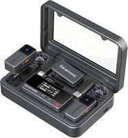 Saramonic - Air 2-Person Mini Wireless Clip-On Mic System w/ Lavaliers for Cameras, Mobile Device...