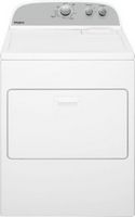 Whirlpool - 7 Cu. Ft. Electric Dryer with AutoDry Drying System - White