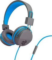 JLab - JBuddies Studio On-Ear Kids Wired Headphones - Gray/Blue