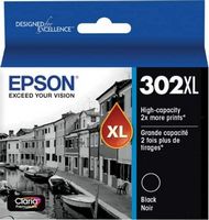 Epson - 302XL High-Yield Ink Cartridge - Black