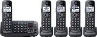 Panasonic - KX-TGE645M DECT 6.0 Expandable Cordless Phone System with Digital Answering System - ...