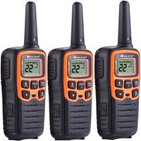 Midland - X-Talker 28-Mile, 22-Channel FRS/GMRS 2-Way Radios (3-Pack) - Orange