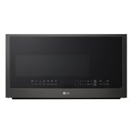LG - 2.0 Cu. Ft. Over-the-Range Smart Microwave with Sensor Cooking and EasyClean - Black Stainle...