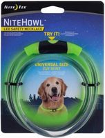 Nite Ize - NiteHowl Polymer Dog Lighted Collar - 16-in to 26-in Neck - Green