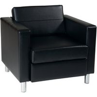WorkSmart - Pacific Contemporary Armchair - Black