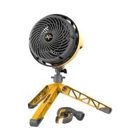 Vornado - Vortex 7.2&quot; Pedestal Fan - Black/Yellow
