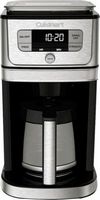 Cuisinart - Burr Grind &amp; Brew 12-Cup Coffee Maker - Black/Stainless Steel