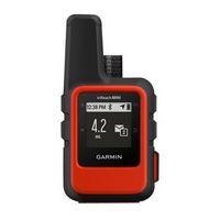 Garmin - InReach GPS with Built-In Bluetooth - Red/Black