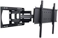 Peerless-AV - Articulating, Tilt TV Display Wall Mount For Most 75&quot; TVs,Flat Panel Displays - Black