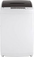 GE - 2.8 Cu. Ft. Top Load Washer - White/Black