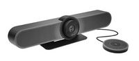 Logitech - MeetUp 4K Ultra HD Video Conferencing Kit with Expansion Microphone for Huddle Rooms -...