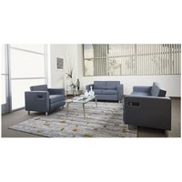 WorkSmart - Atlantic Fabric Armchair - Dillon Blue