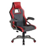OSP Home Furnishings - Race Gaming Chair - Red/Gray