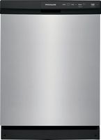 Frigidaire 24&quot; Front Control Built-In Dishwasher, 60dba - Stainless Steel