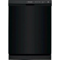 Frigidaire 24&quot; Front Control Built-In Dishwasher, 60dba - Black