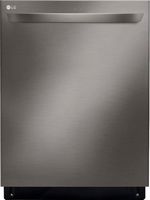 LG - 24&quot; Top-Control Built-In Smart Wifi-Enabled Dishwasher with Stainless Steel Tub, Quadwash, a...
