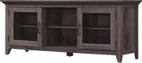 Bell%27O - TV Cabinet for Most Flat-Panel TVs Up to 65&quot; - Embossing Oak