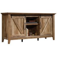 Sauder - Dakota Pass Collection TV Cabinet for Most Flat-Panel TVs Up to 70&quot; - Craftsman Oak