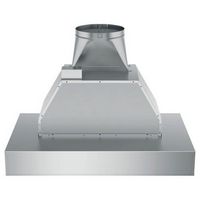 GE - 20 inches - Externally Vented &amp; Recirculating - Range Hood Insert - Stainless steel