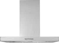 GE - 36 inches - Externally Vented & Recirculating - Wall Range Hood - Stainless Steel