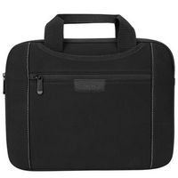 Targus - Slipskin Sleeve for 12&quot; Laptop with Hideaway Handles - Black