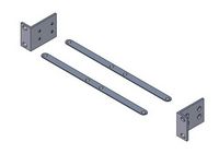 Sonance - RACK MOUNT BRACKET - Rack Mount Bracket for 2-100 &amp; 2-150 Amplifiers (Each) - Black