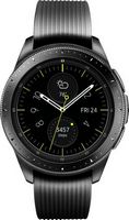 Samsung - Galaxy Watch Smartwatch 42mm Stainless Steel LTE (unlocked) - Midnight Black
