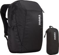 Thule - Accent Backpack 23L Bundle for 15.6" Laptop w/ Subterra PowerShuttle, 10" Tablet Sleeve, ...