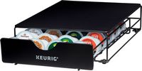 Keurig - 24 K-Cup Coffee Pods Slim Non-Rolling Storage Drawer - Black