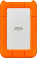 LaCie - Rugged 5TB External USB-C, USB 3.1 Gen 1 Portable Hard Drive - Orange/Silver