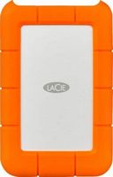 LaCie - Rugged 5TB External USB-C, USB 3.1 Gen 1 Portable Hard Drive - Orange/Silver