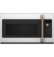 Caf&#233; - 1.7 Cu. Ft. Convection Over-the-Range Microwave with Sensor Cooking - Matte White