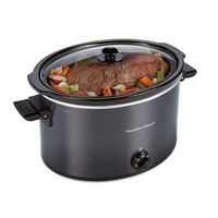 Hamilton Beach - 10 Quart Slow Cooker - Black