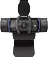 Logitech - C920s Pro 1080 Video Conferencing, Streaming, and Gaming Webcam with Privacy Shutter -...