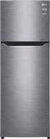 LG - 11.1 Cu. Ft. Top-Freezer Refrigerator - Platinum Silver
