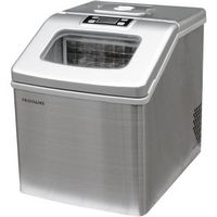 Frigidaire - 13.3&quot; 40-Lb. Freestanding Icemaker - Stainless steel
