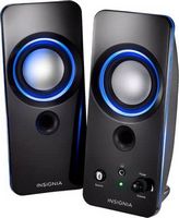 Insignia™ - 2.0 Bluetooth Lighted Speaker System (2pc) - Black