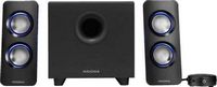 Insignia™ - 2.1 Bluetooth Lighted Speaker System (3-Piece) - Black